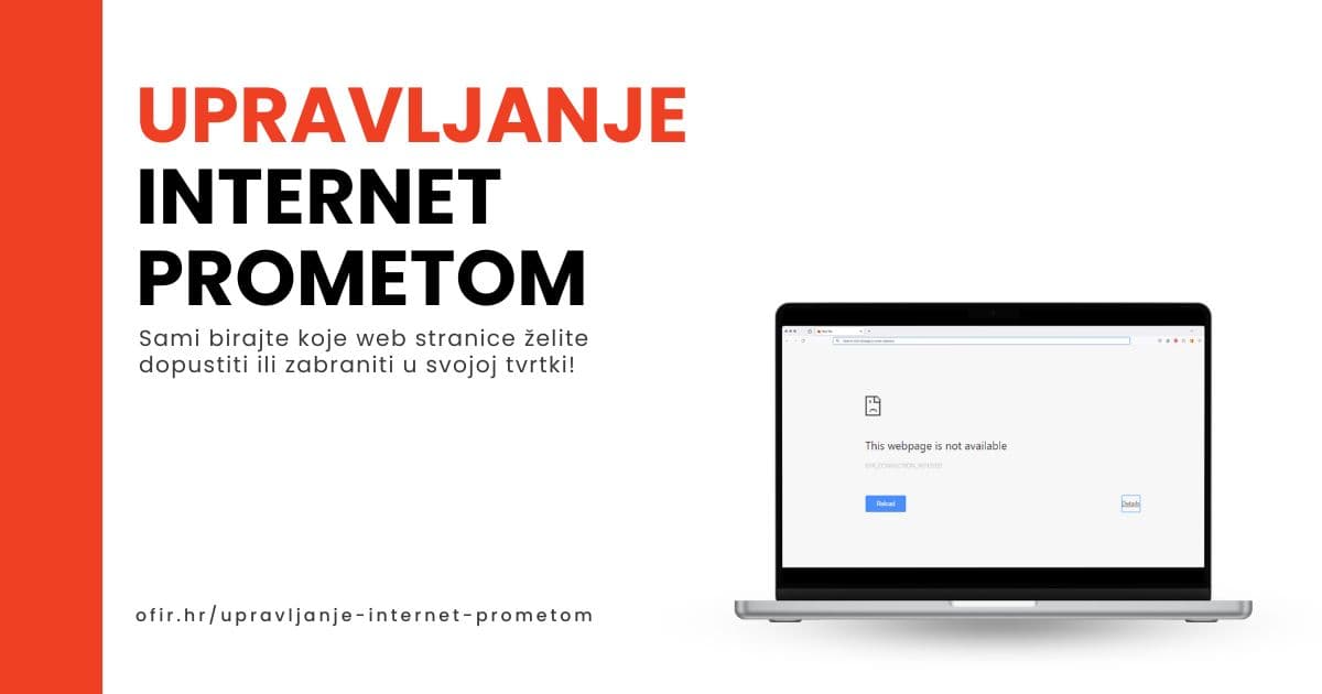 Upravljajte internet prometom