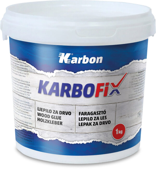 Ljepilo za drvo KARBOFIX 1kg P12