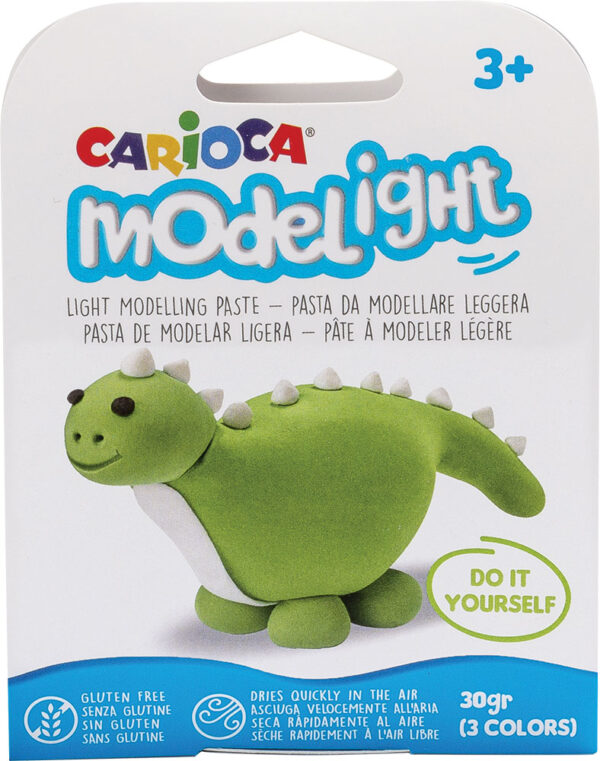 Masa za modeliranje CARIOCA Animal dispL.sort (pingvin, patka, dino)P16/64 NETTO