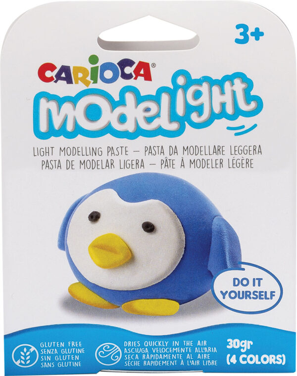 Masa za modeliranje CARIOCA Animal dispL.sort (pingvin, patka, dino)P16/64 NETTO